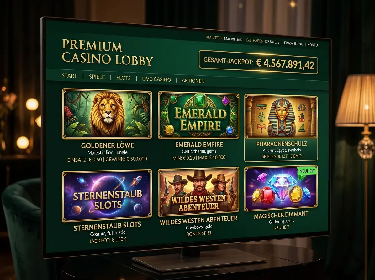 Spieleauswahl bei Fatbet