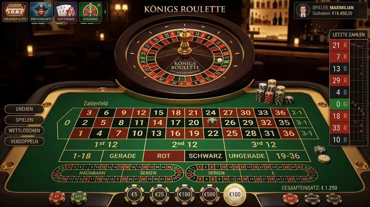 Beliebt bei Fatbet: Tischspiele